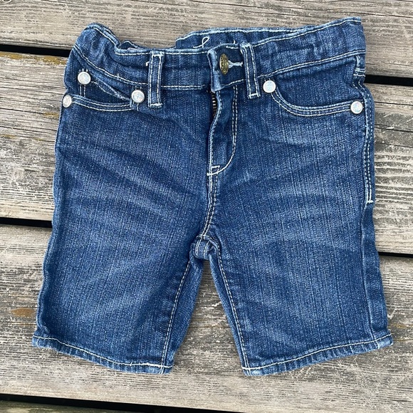 Levi’s Toddler Denim Jeans Shorts Red Tab - Picture 3 of 7